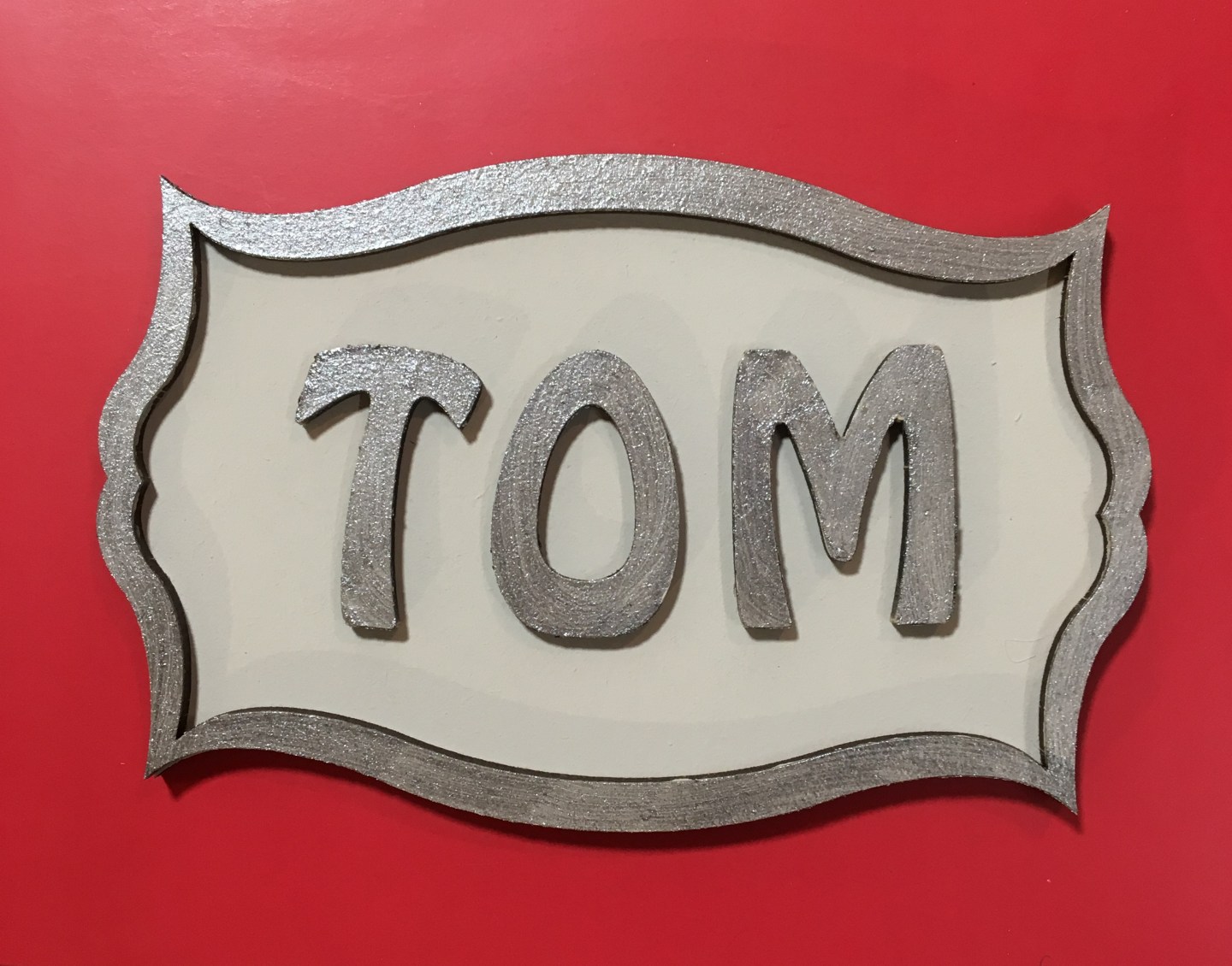 plaque-porte prénom personnalisée