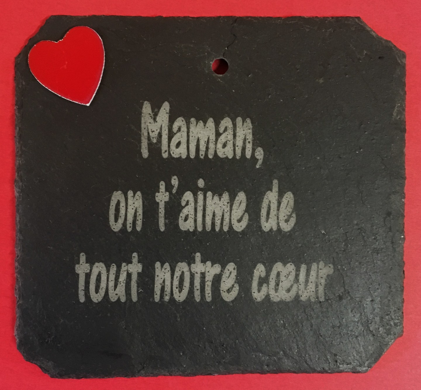 Maman on t aime de tout notre coeur