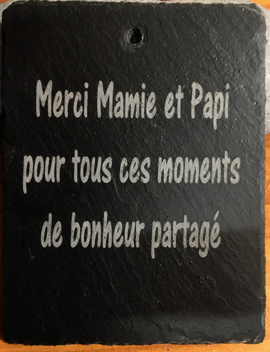 Merci Mamie et Papi pour tous ces moments de bonheur partagé