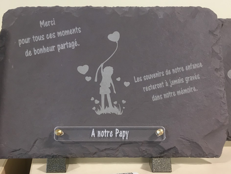 lauze ardoise funéraire souvenirs de notre enfance