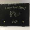 ardoise 20×15 Ami musique&nbsp;2