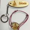 bois recyclé porte-clé&nbsp;bracelet